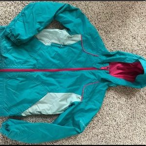 Girls Columbia rain jacket